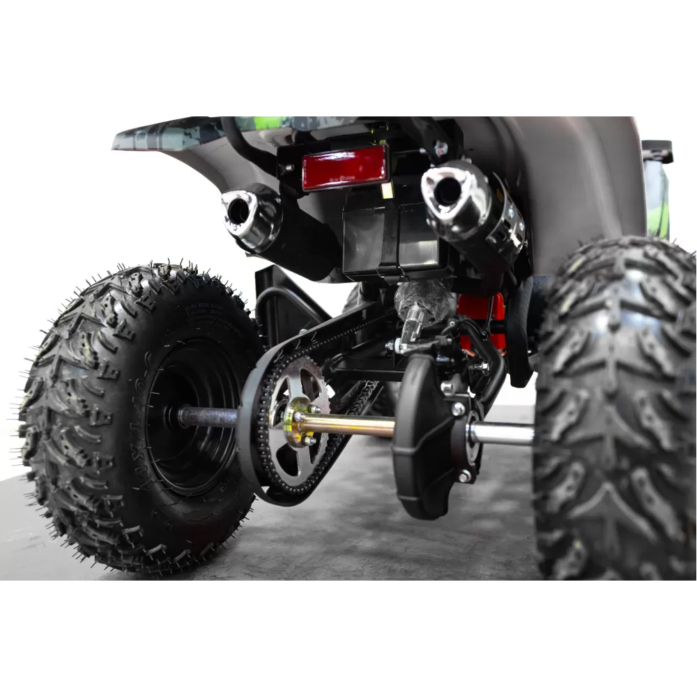 Комплект квадроцикла GRIZLIK mini ES черный-зеленый камуфляж Комплект квадроцикла GRIZLIK mini ES черный-зеленый камуфляж