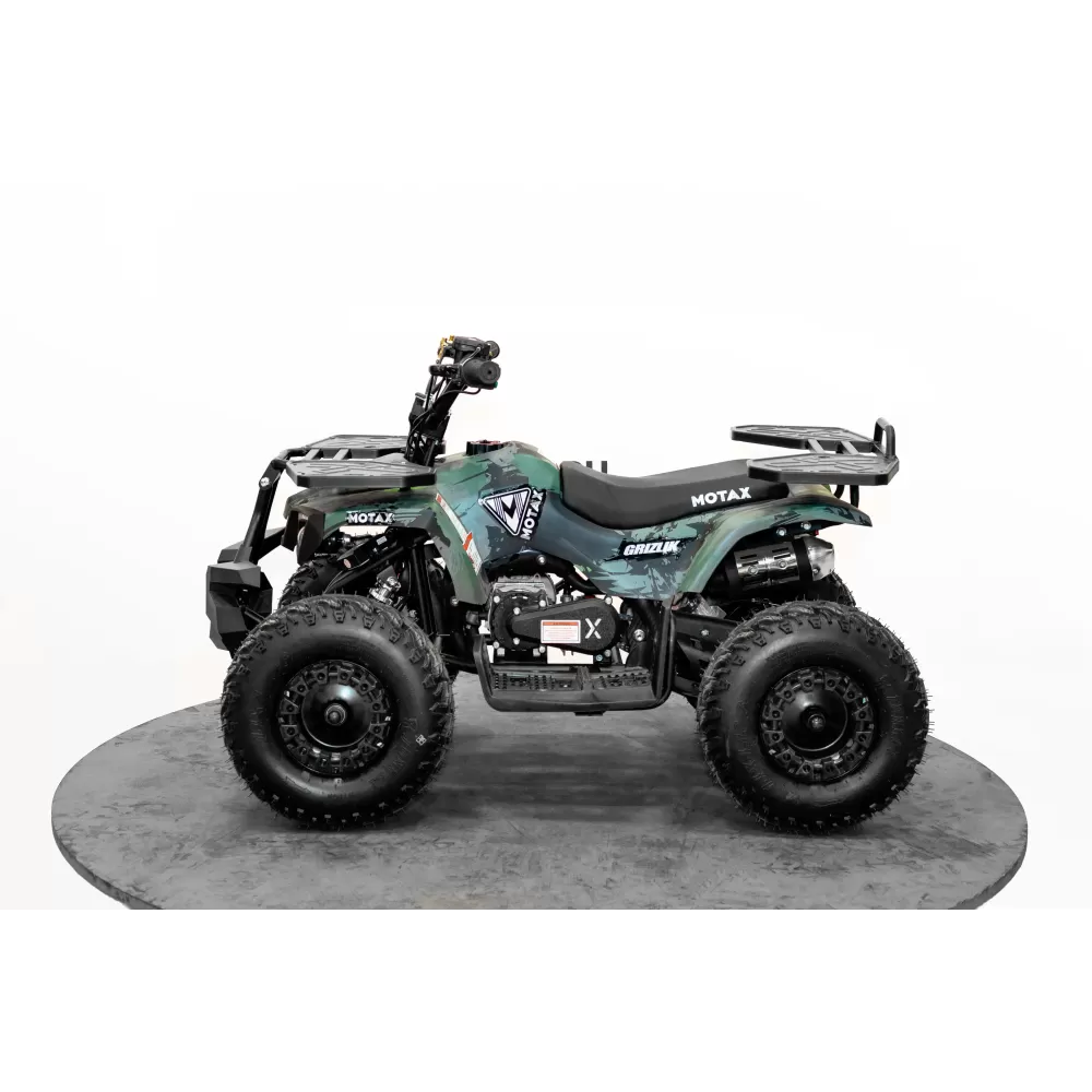 Комплект квадроцикла GRIZLIK mini ES BW черный-зеленый камуфляж Комплект квадроцикла GRIZLIK mini ES BW черный-зеленый камуфляж