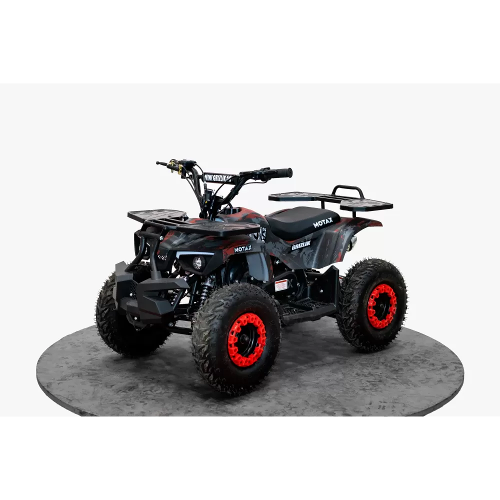 Комплект квадроцикла GRIZLIK mini ES черный-красный камуфляж Комплект квадроцикла GRIZLIK mini ES черный-красный камуфляж