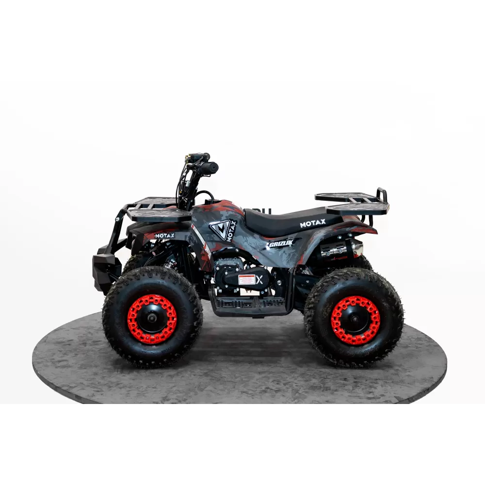 Комплект квадроцикла GRIZLIK mini ES черный-красный камуфляж Комплект квадроцикла GRIZLIK mini ES черный-красный камуфляж