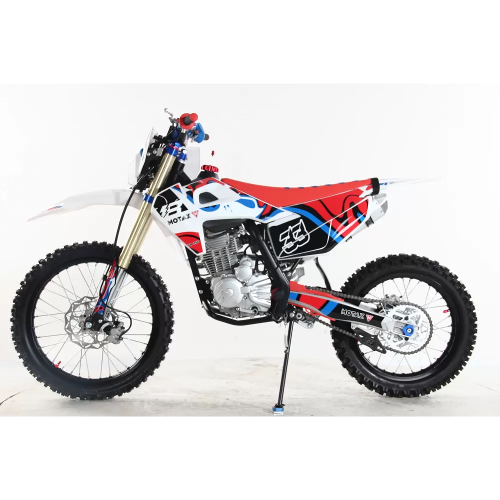 Мотоцикл MOTAX XR 250 (21/18) черный-белый-красный Мотоцикл MOTAX XR 250 (21/18) черный-белый-красный