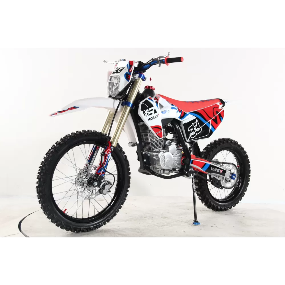 Мотоцикл MOTAX XR 250 (21/18) черный-белый-красный Мотоцикл MOTAX XR 250 (21/18) черный-белый-красный