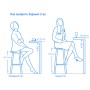 Стул пластиковый барный Trill Stool 003/4035002000