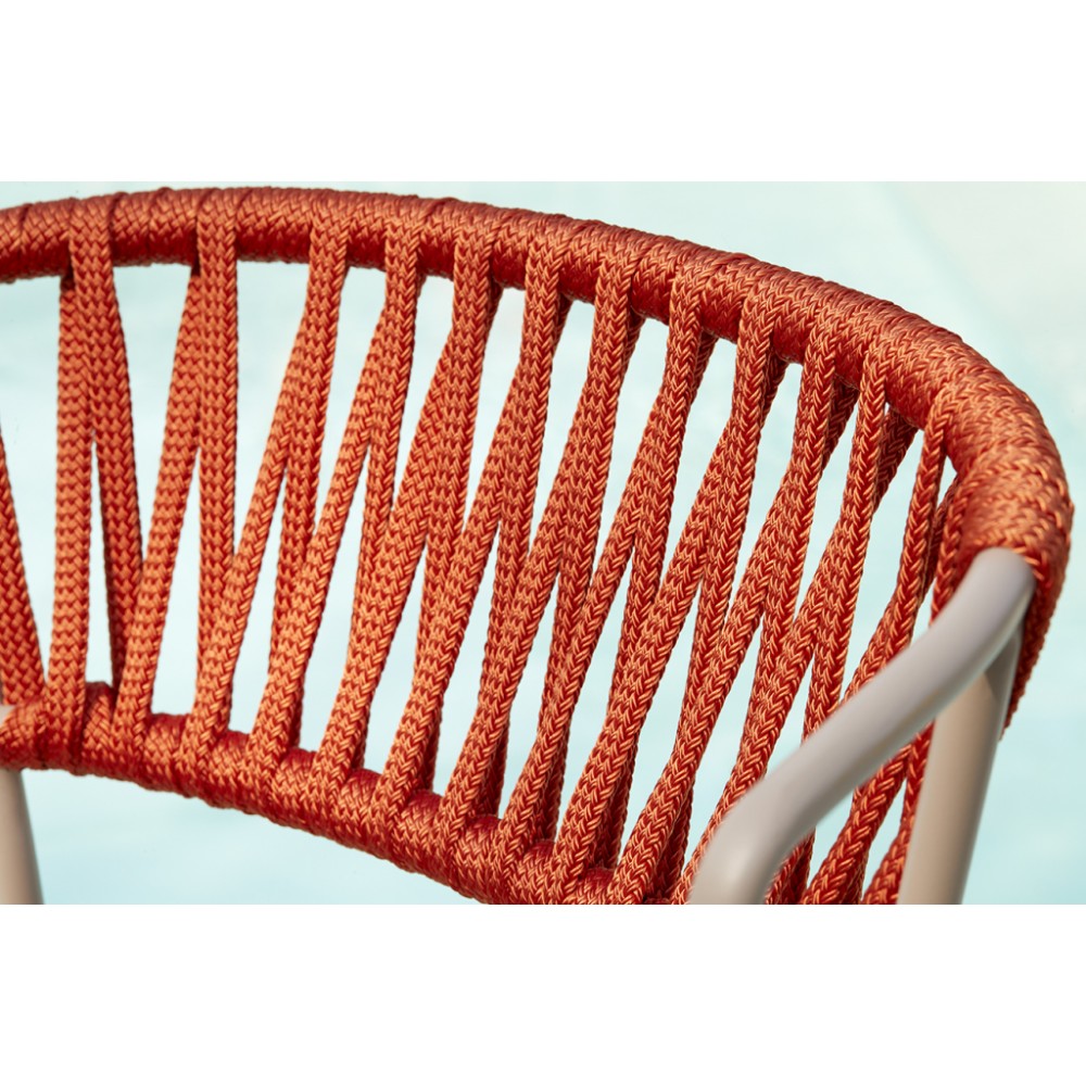 Кресло плетеное Lisa Filo 005/2869ZTN30 Кресло плетеное Lisa Filo 005/2869ZTN30