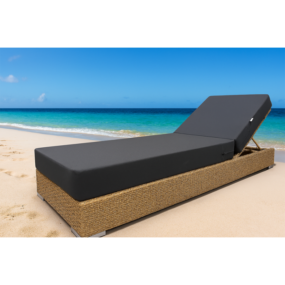 Шезлонг-лежак плетеный с матрасом Mantera RH/MANTERA/BELUX/164 Шезлонг-лежак плетеный с матрасом Mantera RH/MANTERA/BELUX/164