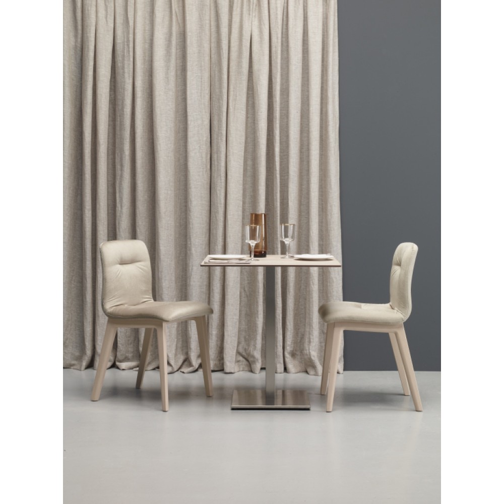 Стул с обивкой Natural Alice Pop 005/2849FKV440 Стул с обивкой Natural Alice Pop 005/2849FKV440