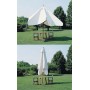 Зонт профессиональный 4х4 м Palladio Telescopic 091/4040PATA1S
