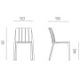 Стул пластиковый Tiberina Bistrot 003/4020624000
