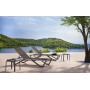 Шезлонг-лежак металлический Wave PP/wave01-50070