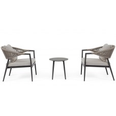 Комплект металлической лаунж мебели Millor 0666138 Комплект металлической лаунж мебели Millor 0666138