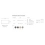 Столешница прямоугольная для подстолья Metropolis L 005/539610