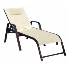 Шезлонг-лежак металлический Leisure 199/Leisure