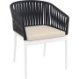 Кресло пластиковое с подушками Portofino 234/212-2187/BEBE