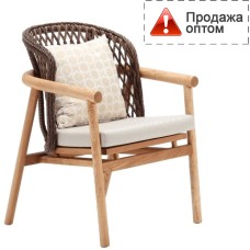 Кресло деревянное плетеное с подушками Inci TAG/INCI-ARMCH