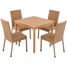 Комплект обеденной мебели Eloise Dove TAG/HUC32592-RH/DOVE/chair/BELUX