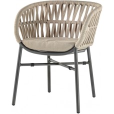 Кресло плетеное с подушкой Tahiti 150/TAHITI/AT