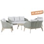 Комплект плетеной лаунж-мебели на 7 персон Madrague TAG/MADRAGUE/LOUNGE7