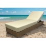 Шезлонг-лежак плетеный с матрасом Mantera RH/MANTERA/BELUX/115