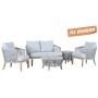 Комплект плетеной лаунж-мебели на 4 персоны Veneto TAG/VENETO/LOUNGE4
