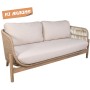 Диван деревянный плетеный двухместный Talara TAG/HUC25758-1