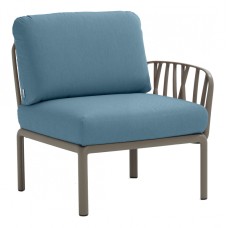 Модуль правый/левый пластиковый с подушками Komodo Elemento Terminale DS/SX 003/4037210142