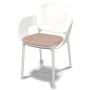 Кресло пластиковое с обивкой Hug 005/238311L1D4