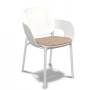 Кресло пластиковое с обивкой Hug 005/238311L1D4