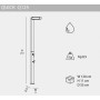 Душ уличный Quick Q125 AMA/Q125/7015-QL