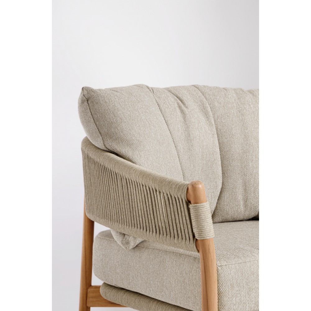 Лаунж-кресло плетеное с подушками Garita 0660656 Лаунж-кресло плетеное с подушками Garita 0660656