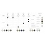 Кресло плетеное с подушкой Lisa Filo Nest 005/2899VSN12G9/1563G9