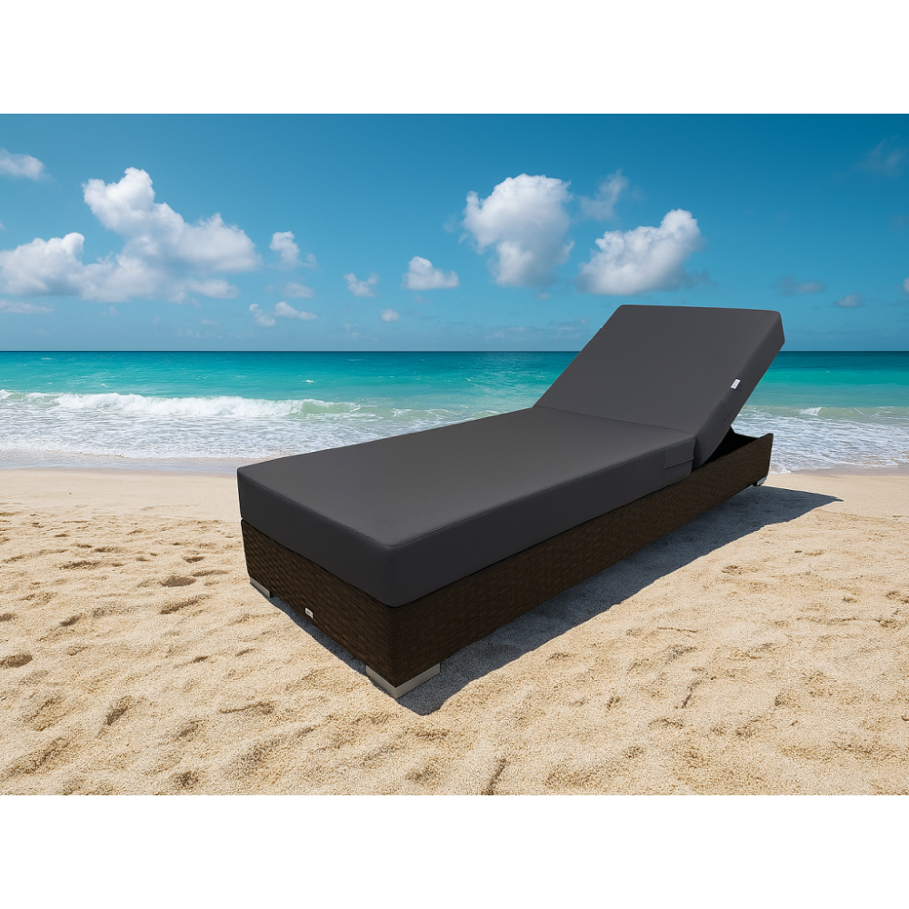 Шезлонг-лежак плетеный с матрасом Mantera RH/MANTERA/BRLUX/164 Шезлонг-лежак плетеный с матрасом Mantera RH/MANTERA/BRLUX/164
