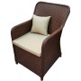 Кресло плетеное с подушками Barcelona TAG/YQ-2017/ARM