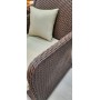 Кресло плетеное с подушками Barcelona TAG/YQ-2017/ARM