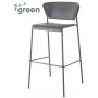 Стул пластиковый барный Lisa Technopolymer Go Green 005/2881VA81