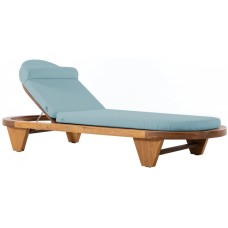 Шезлонг-лежак деревянный с матрасом Spain WA/SPAIN-SUNLOUNGE