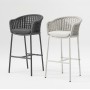 Кресло плетеное барное с подушкой Lecce 150/LECCESTOOL/A