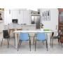 Стул пластиковый Zebra Technopolymer 4 legs 005/2615VA62