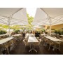 Зонт профессиональный телескопический 5х6 м Capri Starwhite 091/C5060CAWA1N