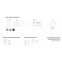 Столешница каплевидная Compact Laminate для подстолья Tripe 005/555991