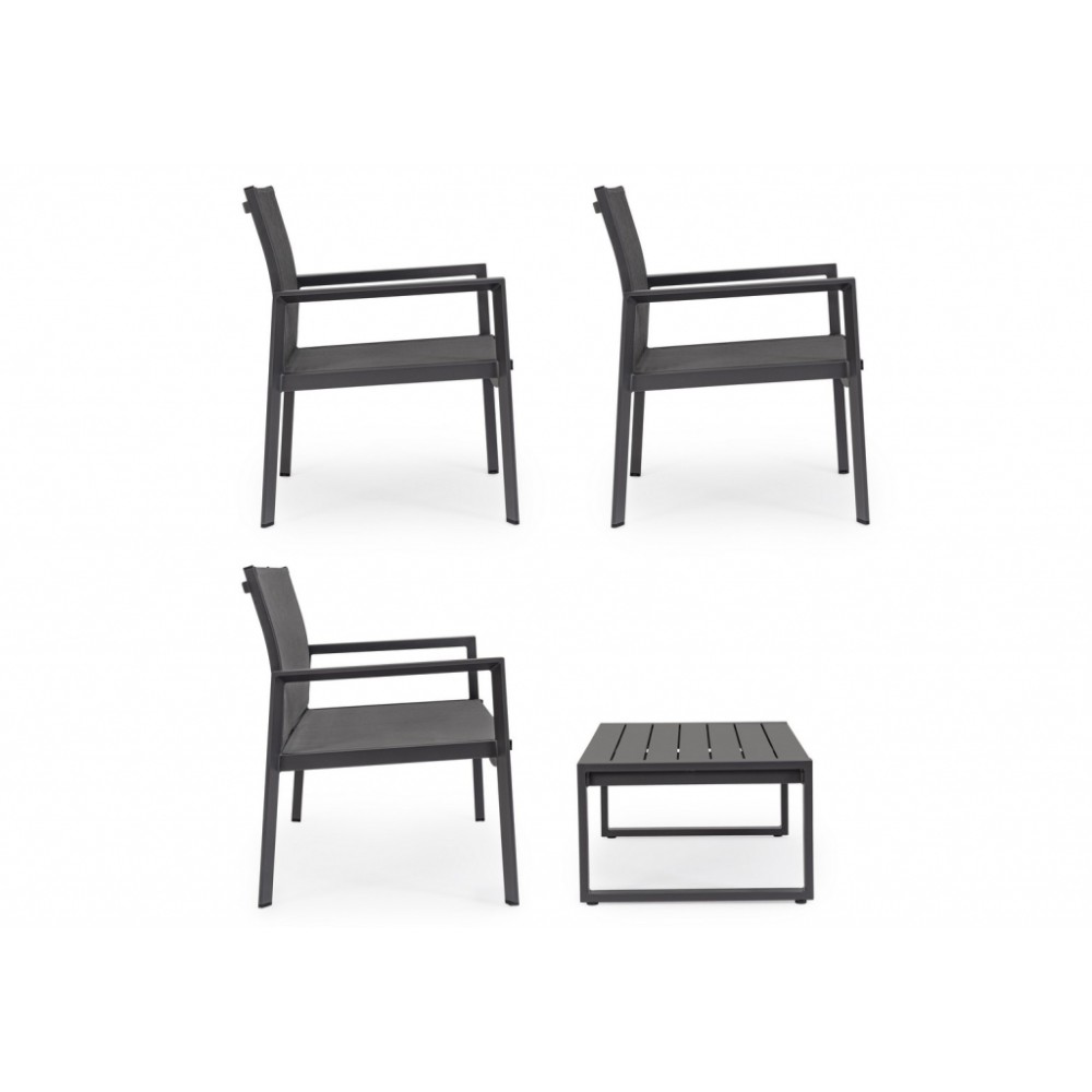 Комплект металлической лаунж мебели Kallen 0663602 Комплект металлической лаунж мебели Kallen 0663602