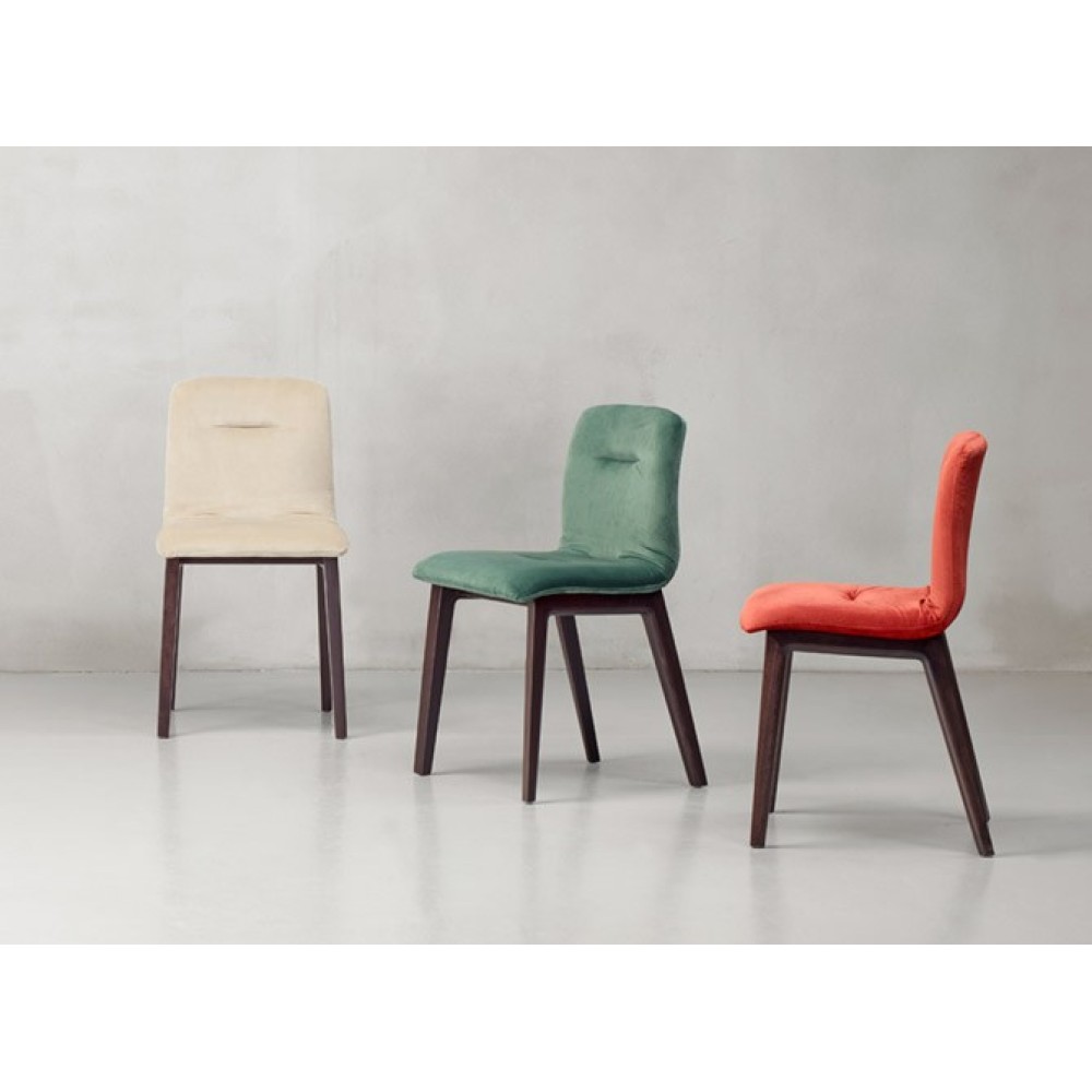 Стул с обивкой Natural Alice Pop 005/2849FSV439 Стул с обивкой Natural Alice Pop 005/2849FSV439