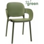Кресло пластиковое Hug Go Green 005/238256