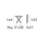 Столик металлический складной кофейный Small Table 199/SB/SmallTable51