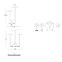 Подставка для цветов напольная Mimosa 005/2956VD