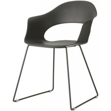 Кресло пластиковое Lady B sledge frame 005/2697VA81