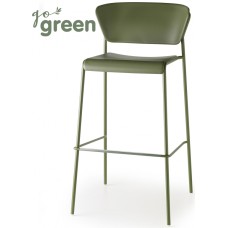 Стул пластиковый барный Lisa Technopolymer Go Green 005/2881VD56