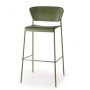 Стул пластиковый барный Lisa Technopolymer Go Green 005/2881VD56