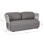 Диван плетеный с подушками Palmer 0663507