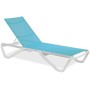 Шезлонг-лежак металлический Wave PP/wave01-05347