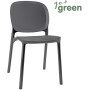 Стул пластиковый Hug Go Green 005/238081